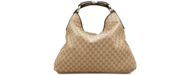 Gucci Chain Horsebit Hobo Bag 