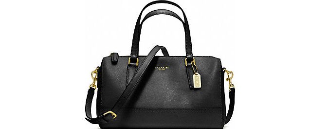 Coach Saffiano Leather Mini Satchel Will Save You From The HOT Summer