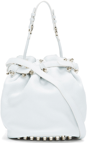 Alexander-Wang-Pale-Grey-Leather-Gold-Studded-Diego-Bucket-Bag-1