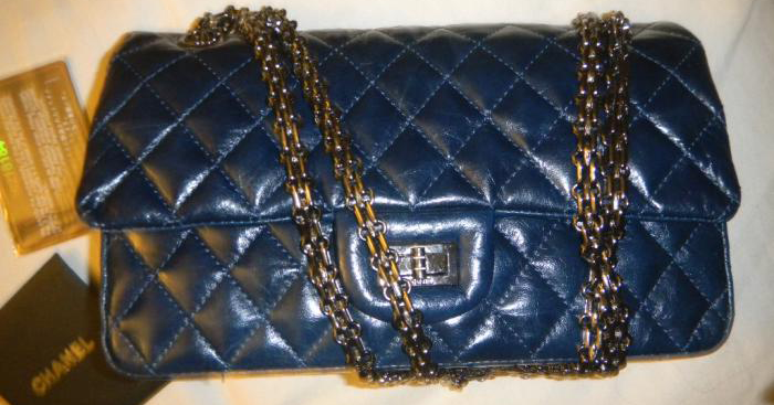 Chanel-reissue-2.55-size-225-medium-in-blue-distressed-1