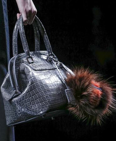 Fendi 2Jours Mink Fur On Leather Bag: Multi-colored Fame | Bragmybag  