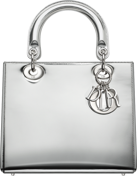 Argent-mirror-leather-Lady-Dior-bag-1