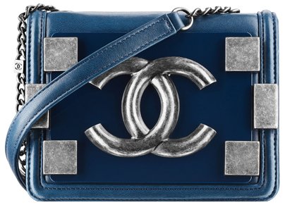 Chanel-Lambskin-flap-bag-with-clasp-blue-1