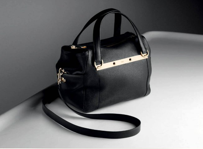 Chloe-bridget-medium-shoulder-bag-in-grained-leather-black-1