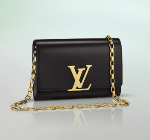 Louis-Vuitton-Black-Chain-Louise-Bag-1