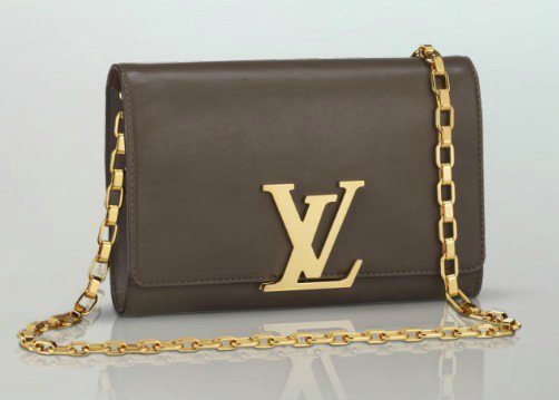 Louis-Vuitton-Gris-Chain-Louise-Bag-1