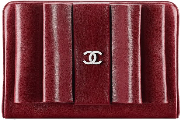 chanel-small-wallet-red