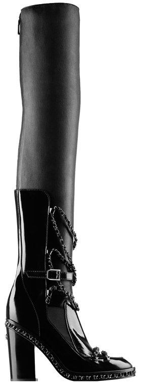 Chanel-Glazed-Calfskin-High-Boots-With-Chains-And-Stretch-Lambskin-Gaiters