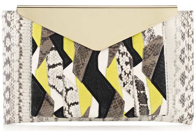 Jimmy-Choo-Charlize-L-Patchwork-Elaphe-Clutch-Bag-with-Crystals
