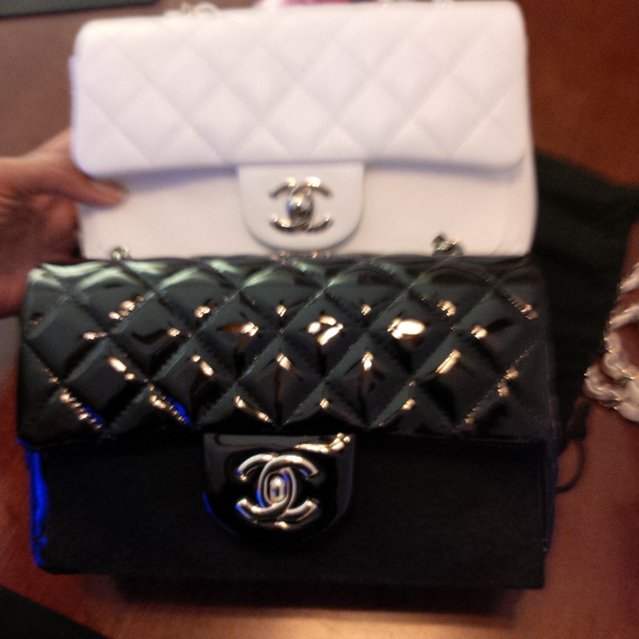 Chanel Mini Classic Flap Bag Black and White | Bragmybag