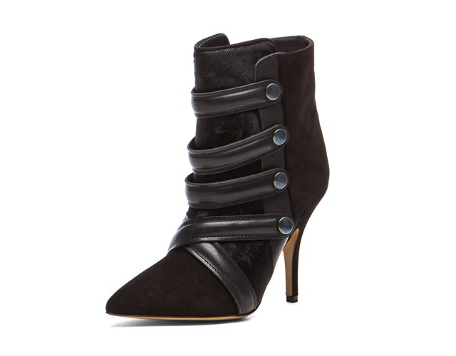 Isabel-Marant-Tacy-Goat-Suede-Leather-Pony-Booties-in-Black