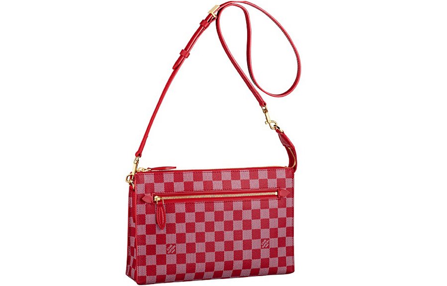 Louis Vuitton Checked Shoulder Bag