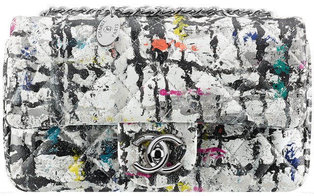Chanel-Small-Hand-Painted-Calfskin-Flap-Bag