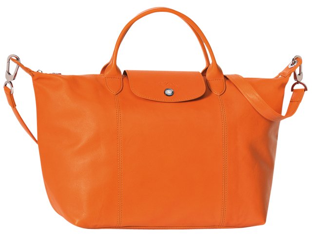 Longchamp-Le-Pliage-Cuir-Bag