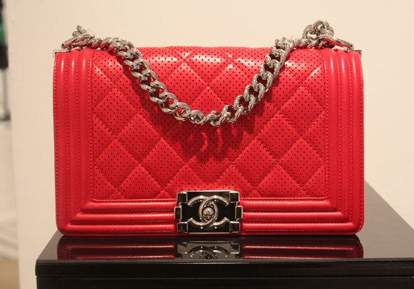 Chanel-Boy-Perforated-Flap-Bag-Red