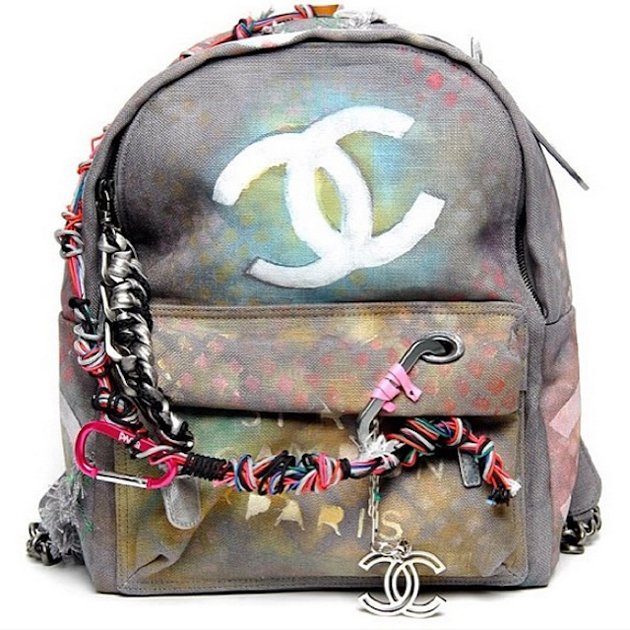 Chanel-Bricolage-Canvas-backpack