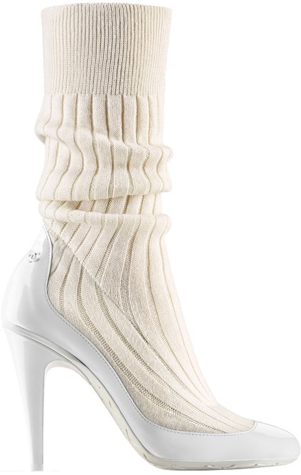 Chanel High Boots with Socks | Bragmybag