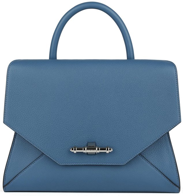 Givenchy-Small-blue-grained-leather-New-Obsedia-handbag