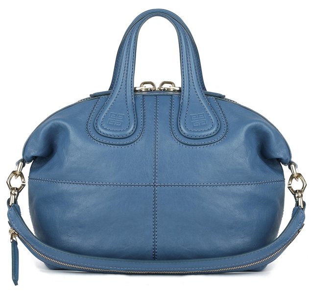 Givenchy-Small-slightly-shiny-blue-leather-Nightingale-bag