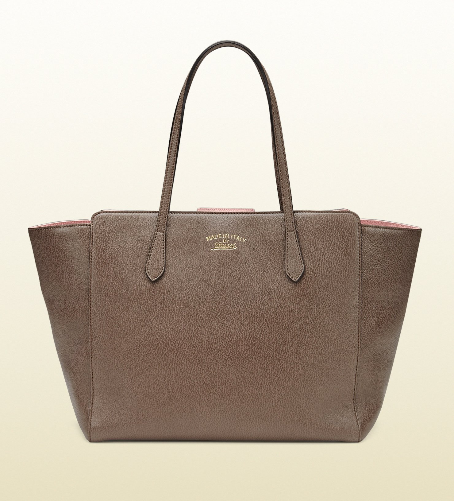 gucci-swing-tote-taupe