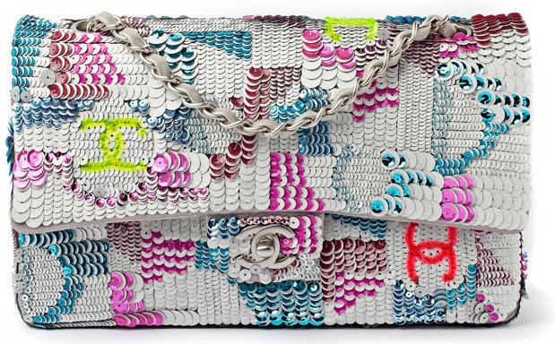 Chanel-Multicolor-Sequin-Flap-Bag