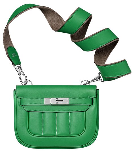 Hermes-Berline-bag-green