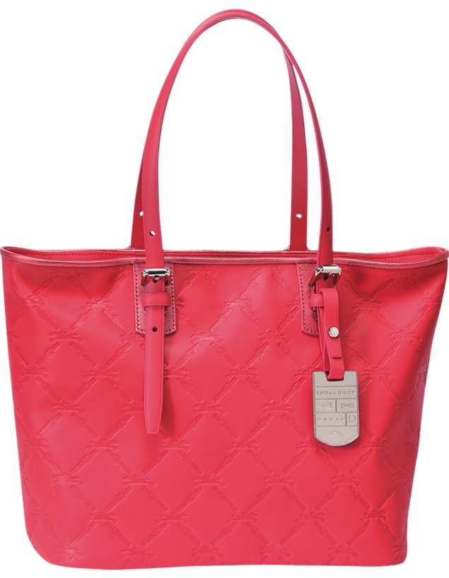 Longchamp-Lm-Cuir-Tote-Pink