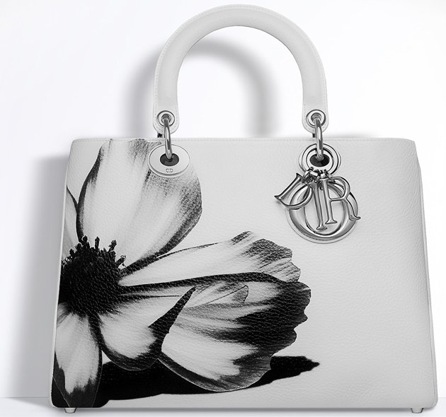 Diorissimo-White-Floral-Bag