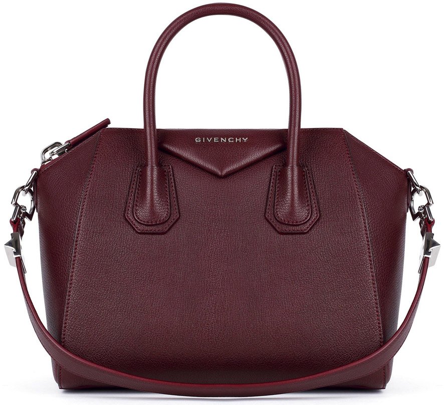 Givenchy-Small-oxblood-red-grained-leather-Antigona-bag