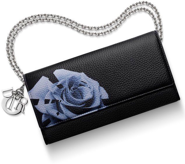 lady-dior-blue-rose-chain-wallet