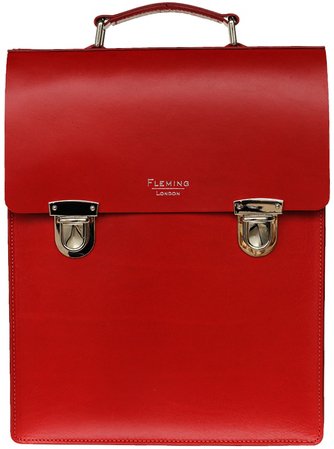 London-Fleming-The-Carnaby-Backpack-Red