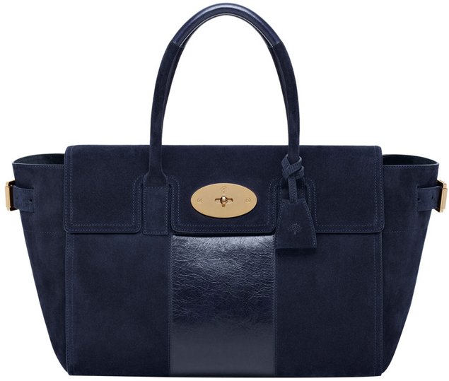 Mulberry-Bayswater-Buckle-Bag-Midnight-Blue-With-Calf-Stripe