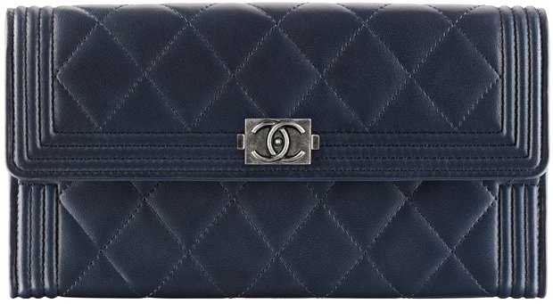 Chanel-Boy-Flap-Wallet-Blue