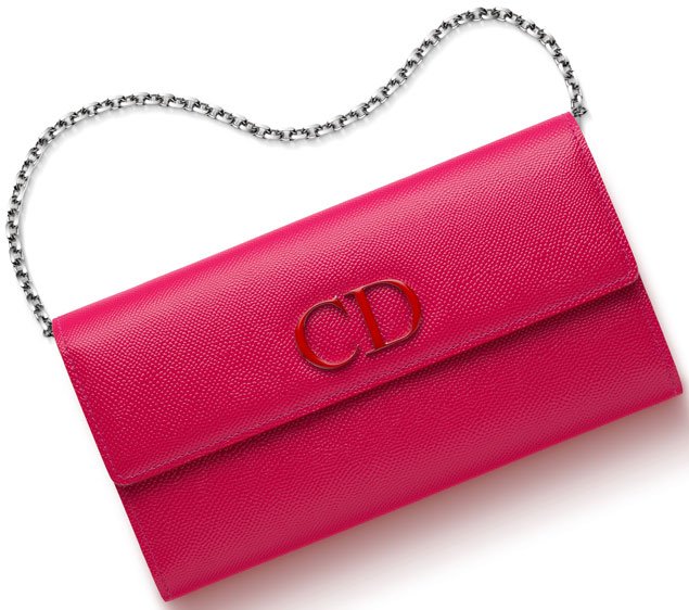 Dior-Mania-Rendez-vous-Wallet-in-Glossy-Fuchsia-2