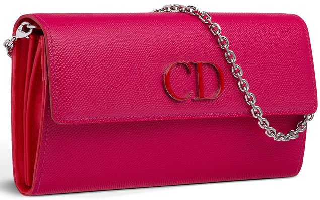 Dior-Mania-Rendez-vous-Wallet-in-Glossy-Fuchsia