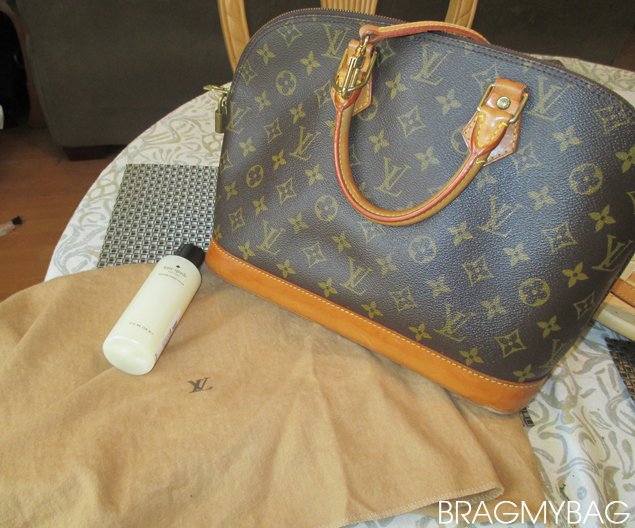 lv purse cleaner