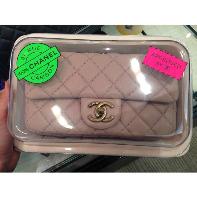 Chanel-Flap-Bag-With-Packaging-Tray