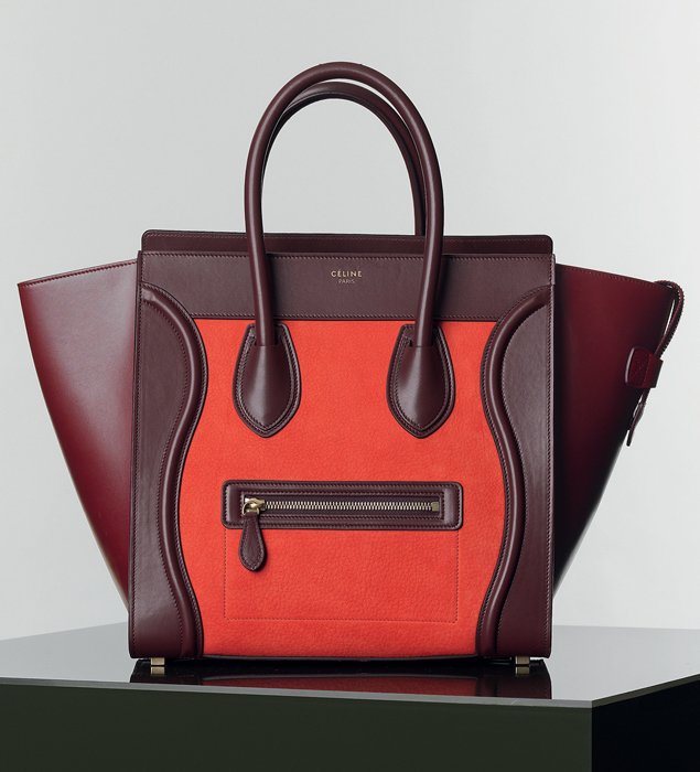 celine tote bags leather - Celine Mini Luggage Tote For Winter 2014 Collection | Bragmybag