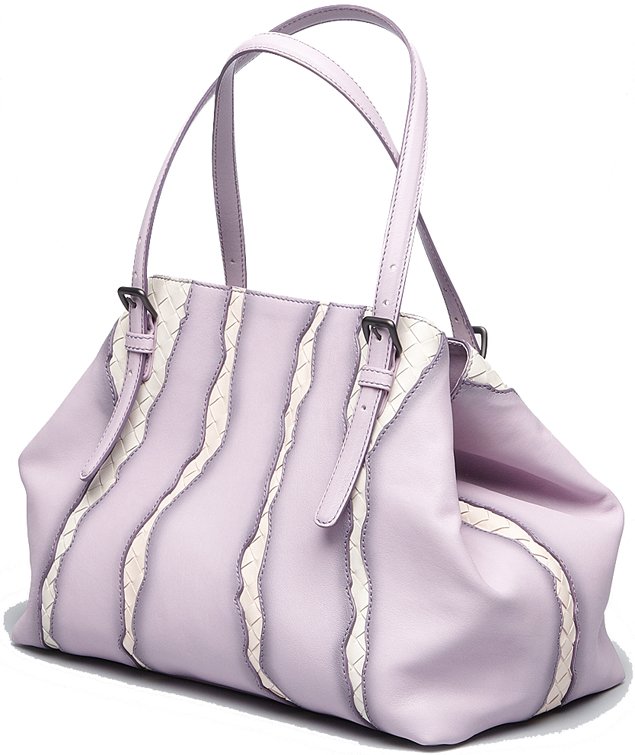 Bottega Veneta Monalisa Nappa Intrecciato Glimmer Tote Bag | Bragmybag
