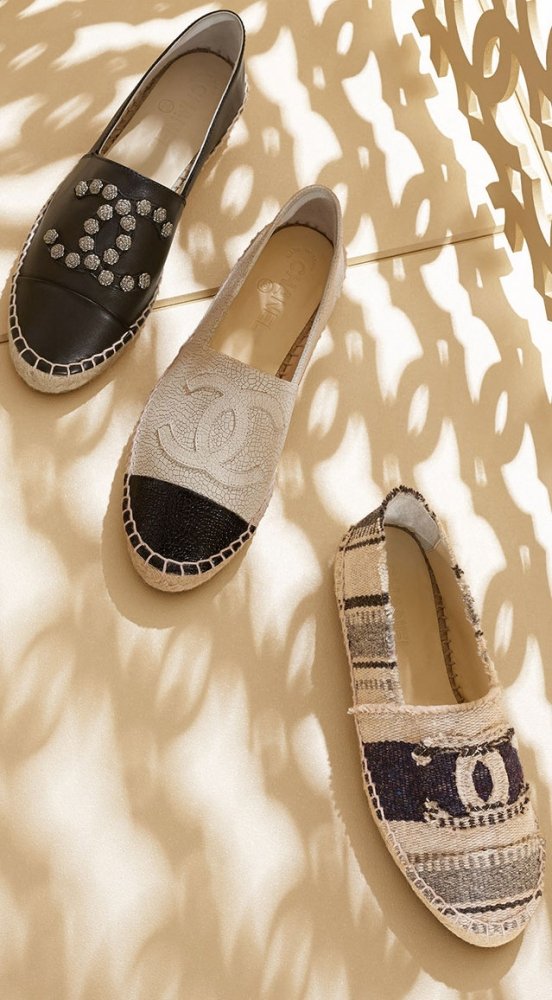 Chanel CC Espadrilles For Cruise 2015 