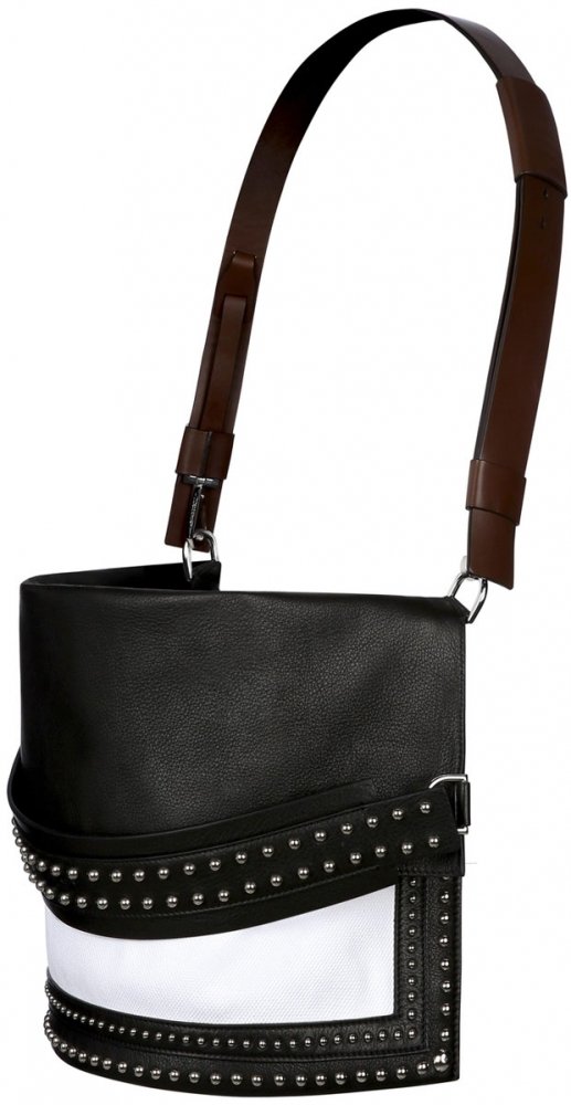 Givenchy-Postino-bag-flat-satchel-in-canvas-and-studded-leather-frame