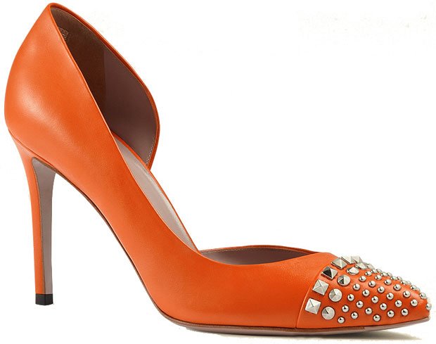 Gucci-Studded-d'orsay-leather-pump