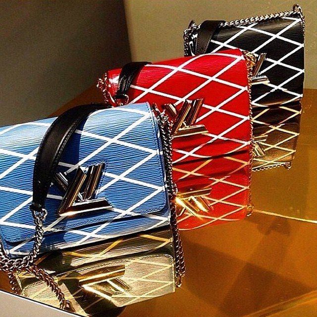 Street Snaps: Louis Vuitton Twist Malletage Bag | Bragmybag