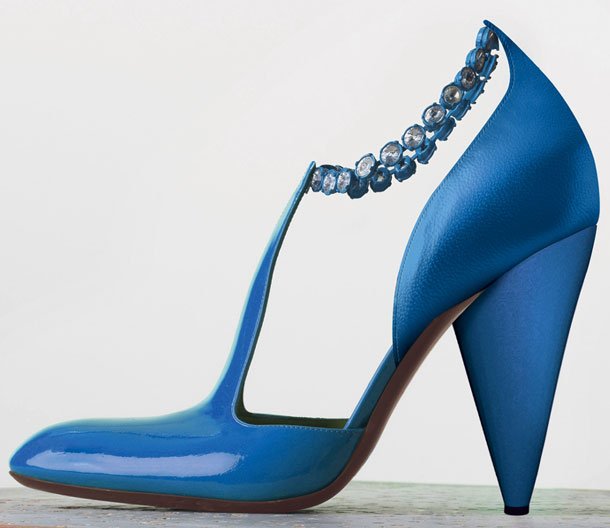 Celine-Tango-Chain-Ankle-Strap-Pump-in-Turquoise-Patent-Calfskin