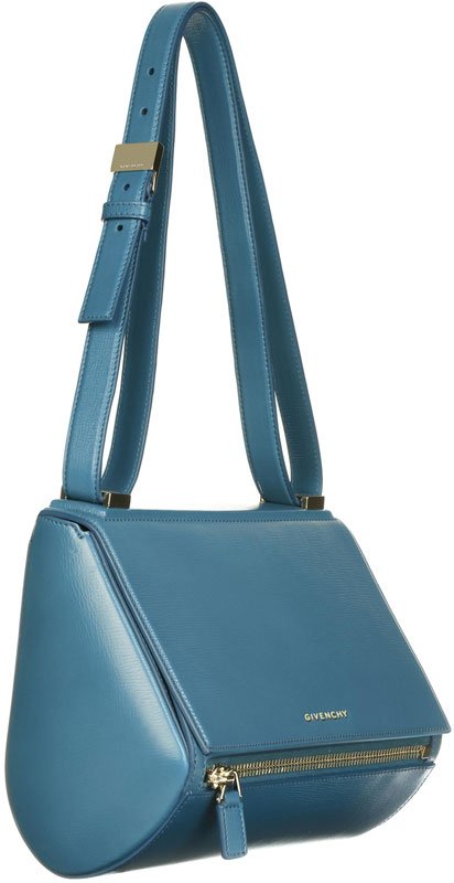 Givenchy Night Blue Calfskin Leather Small Pandora Bag – The Closet New York
