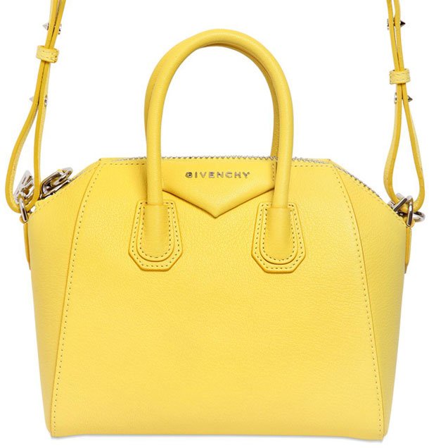 Givenchy-Mini-Antigona-Grained-Leather-Bag-Yellow