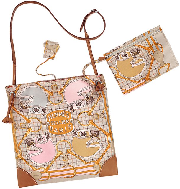 Hermes SilkyCity Bag in Tatersale Print | Bragmybag  