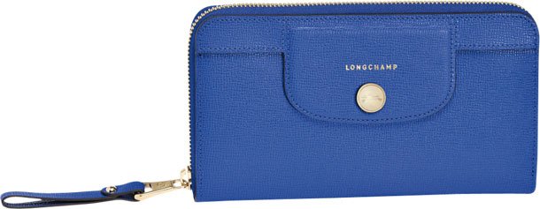 Longchamp-Le-Pliage-Heritage-Wallet-blue