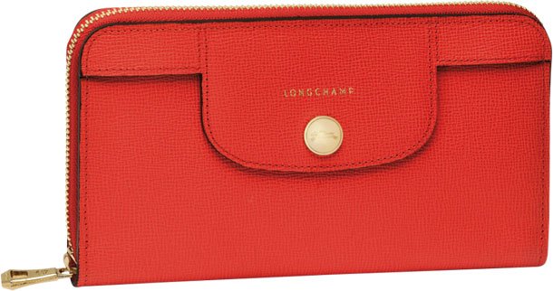 Longchamp-Le-Pliage-Heritage-Wallet-orange
