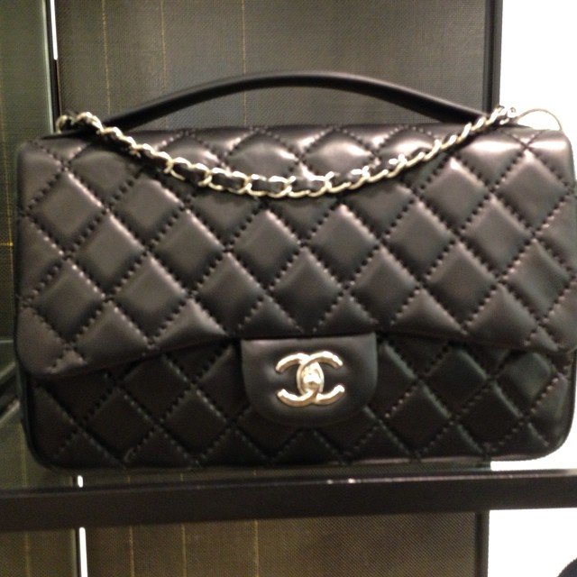 Chanel-Easy-Carry-Flap-Bag-Black